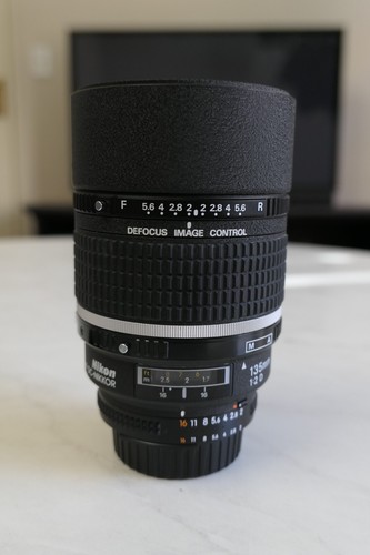Nikon nikkor 135 2 - nikkor, f/2